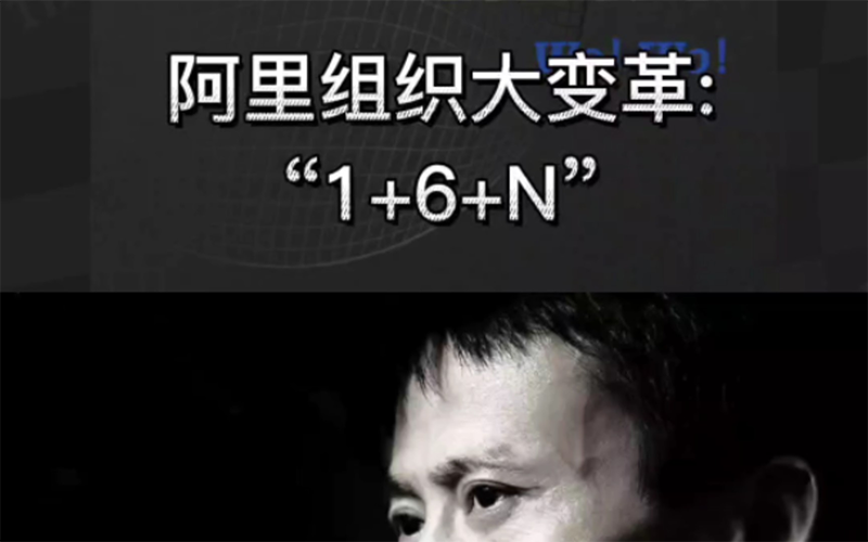 阿里组织变革1+6+n